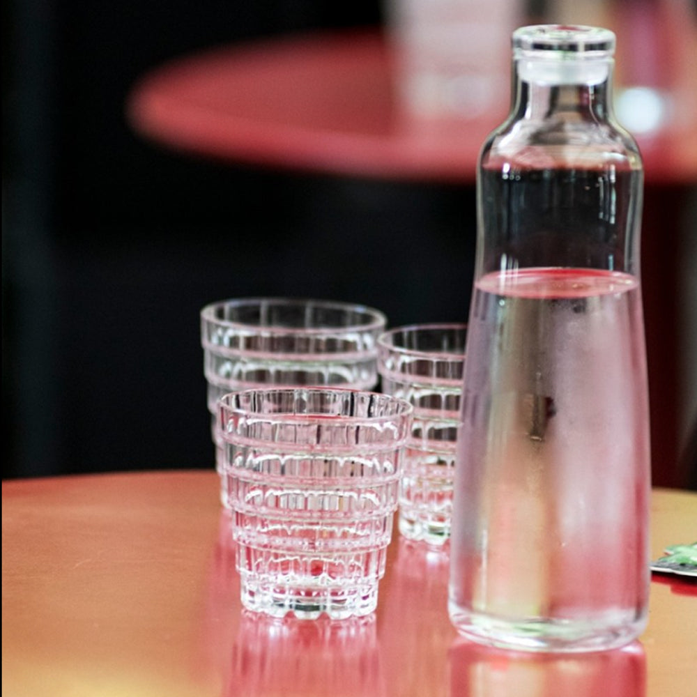 RCR Eco clear glass water bottle 1.09 litres