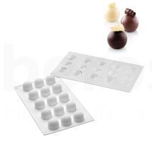 Silikomart Silikomart Silicone Molds Silikomart Mini Truffles 20 Si