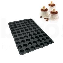 SILIKOMART SQ007 - SILICONE MOULD N. 70 MINI MUFFIN ø45 MM H 30 MM SQ007  (Pack of 12)