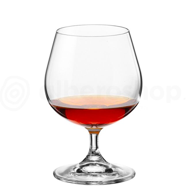 Bohemia Crystal Lara Calice Brandy and Cognac 60 cl set 6 pcs in crystal