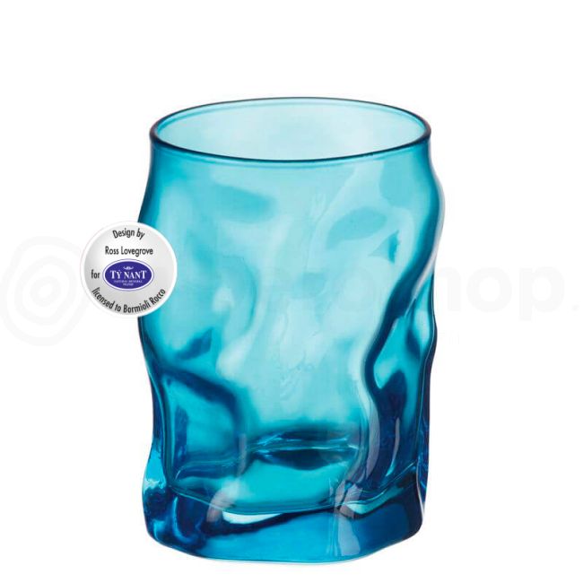 Bormioli Rocco Sorgente Light blue Water Tumbler 30 cl Set 6 Pcs