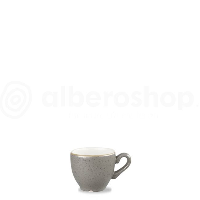 Tasse/sous tasse à café en verre Passalacqua