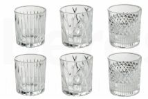 Set 6 Bicchieri acqua Vintage in vetro 31 cl