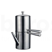 Caffettiera Napoletana acciaio inox 1/ 2 tazze - Passalacqua