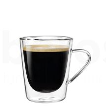 Bormioli Luigi Thermic Glass Duos Espresso Caffe Set 2 Tazze 12 cl In Vetro  Termico